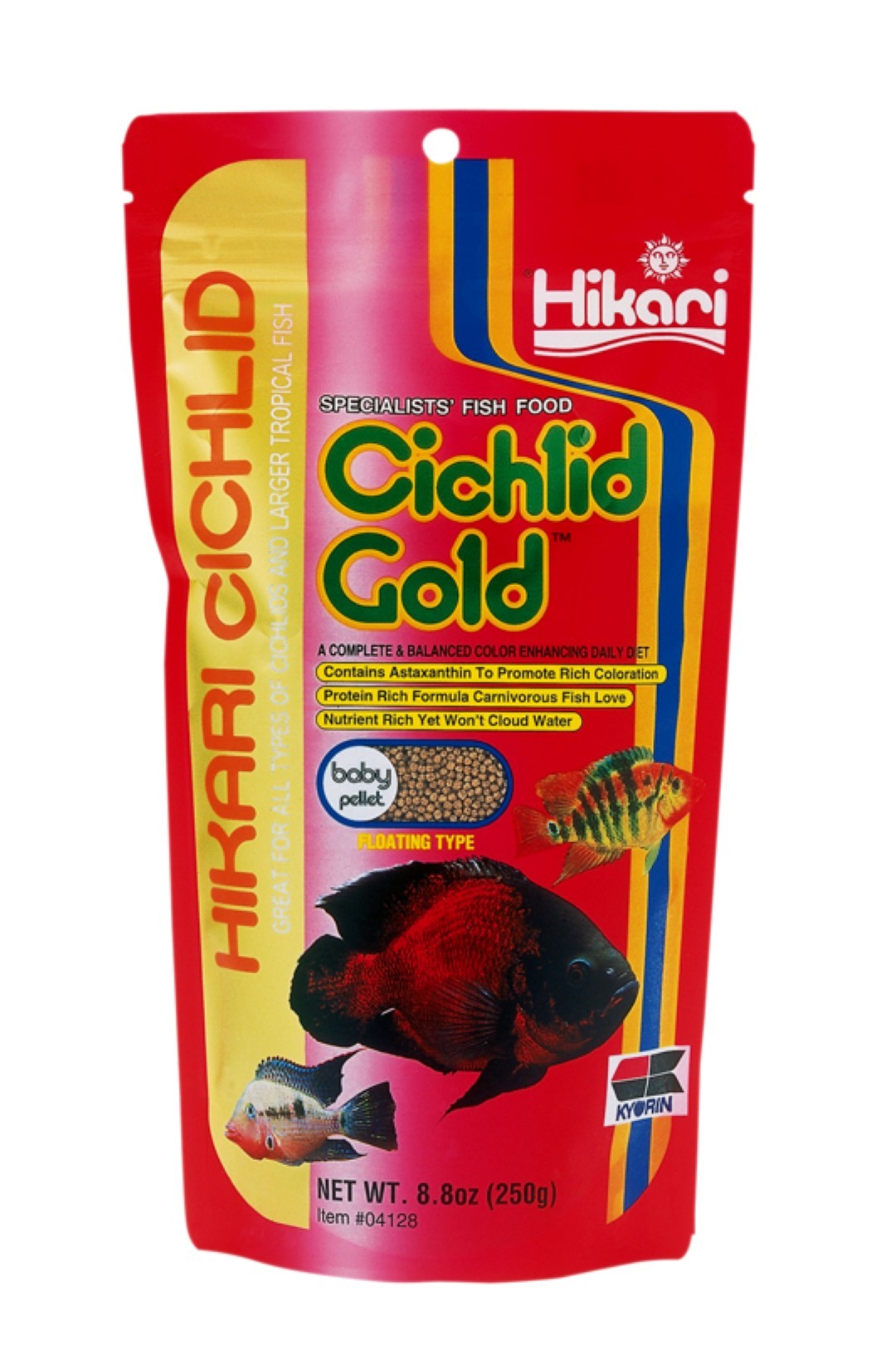 Hikari cichlid gold baby 250 gram