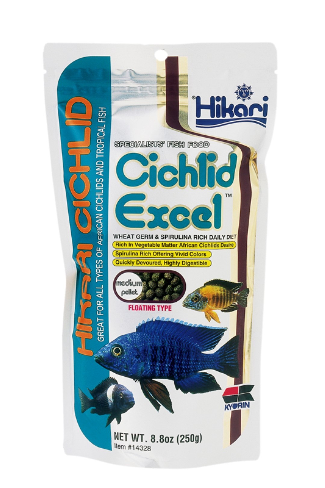 Hikari cichlid excel mini 250 gr