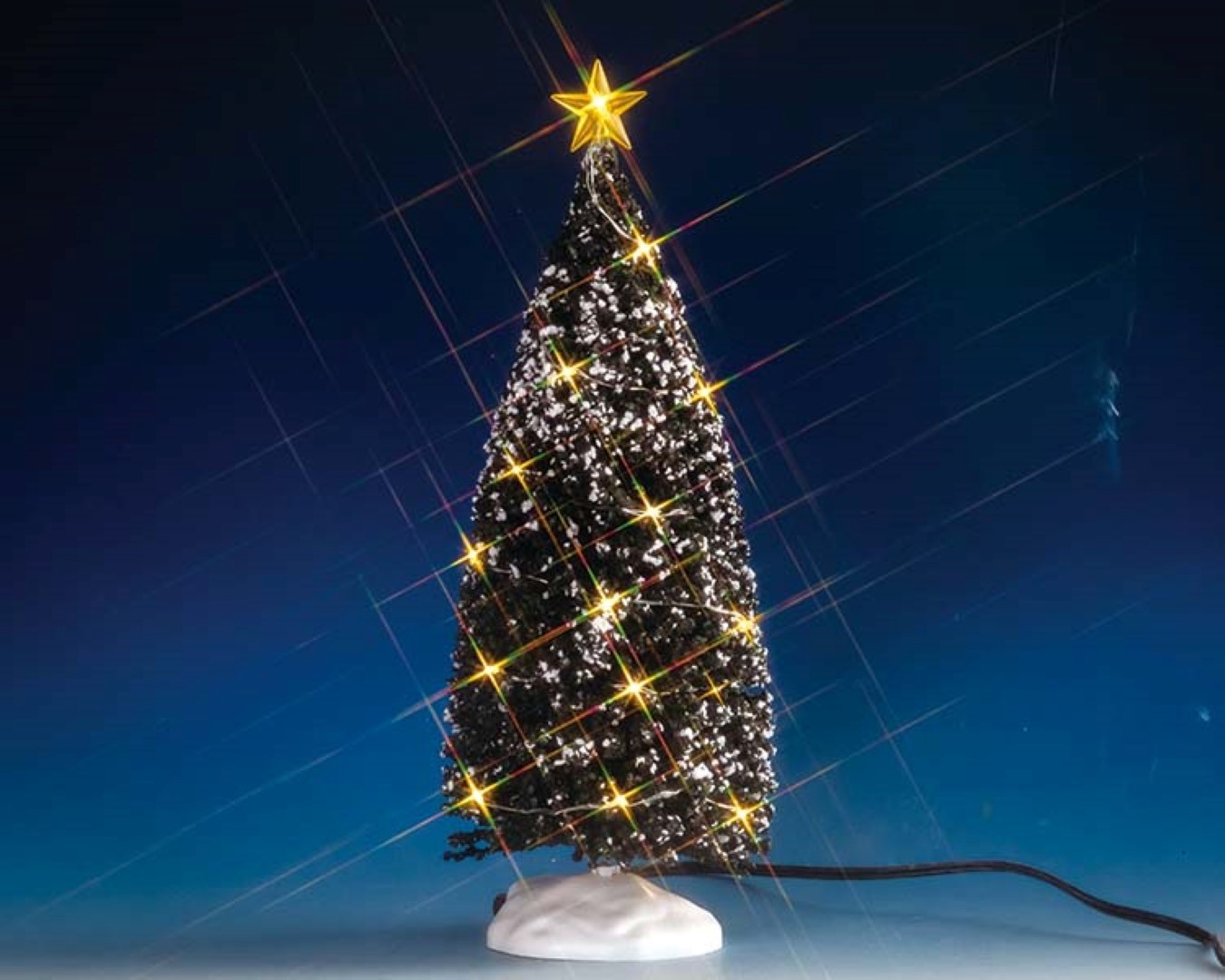 Evergreen tree with 24 clear light b/o 4.5v - LEMAX