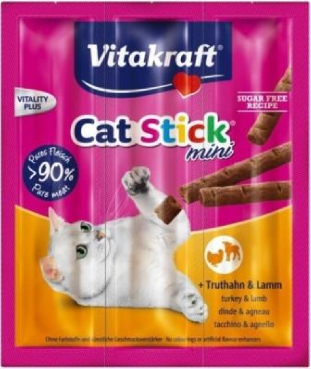 Vitakraft Cat-Stick mini kalkoen & lam