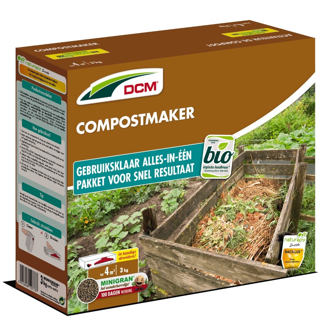 Compostmaker 3 kg in strooidoos
