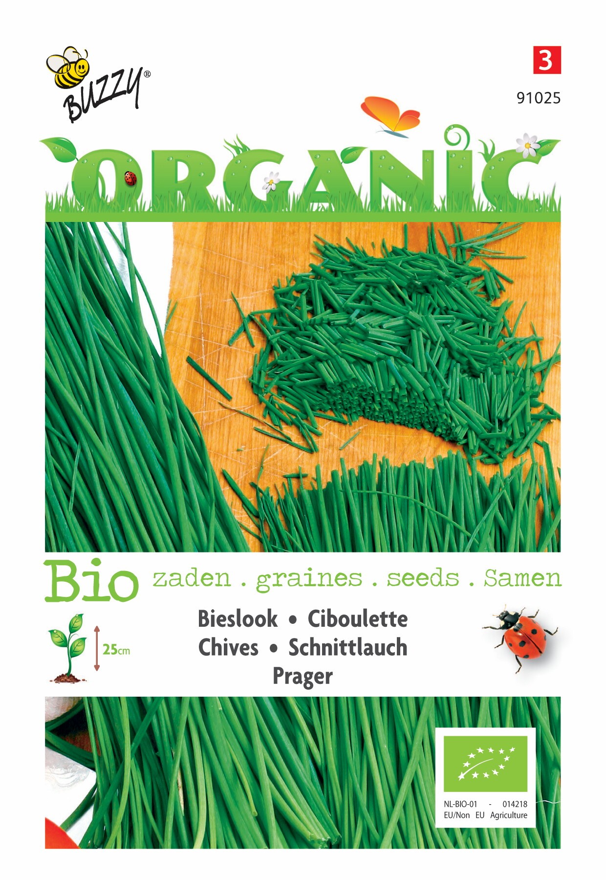 Organic Bieslook Prager (Skal 14725)