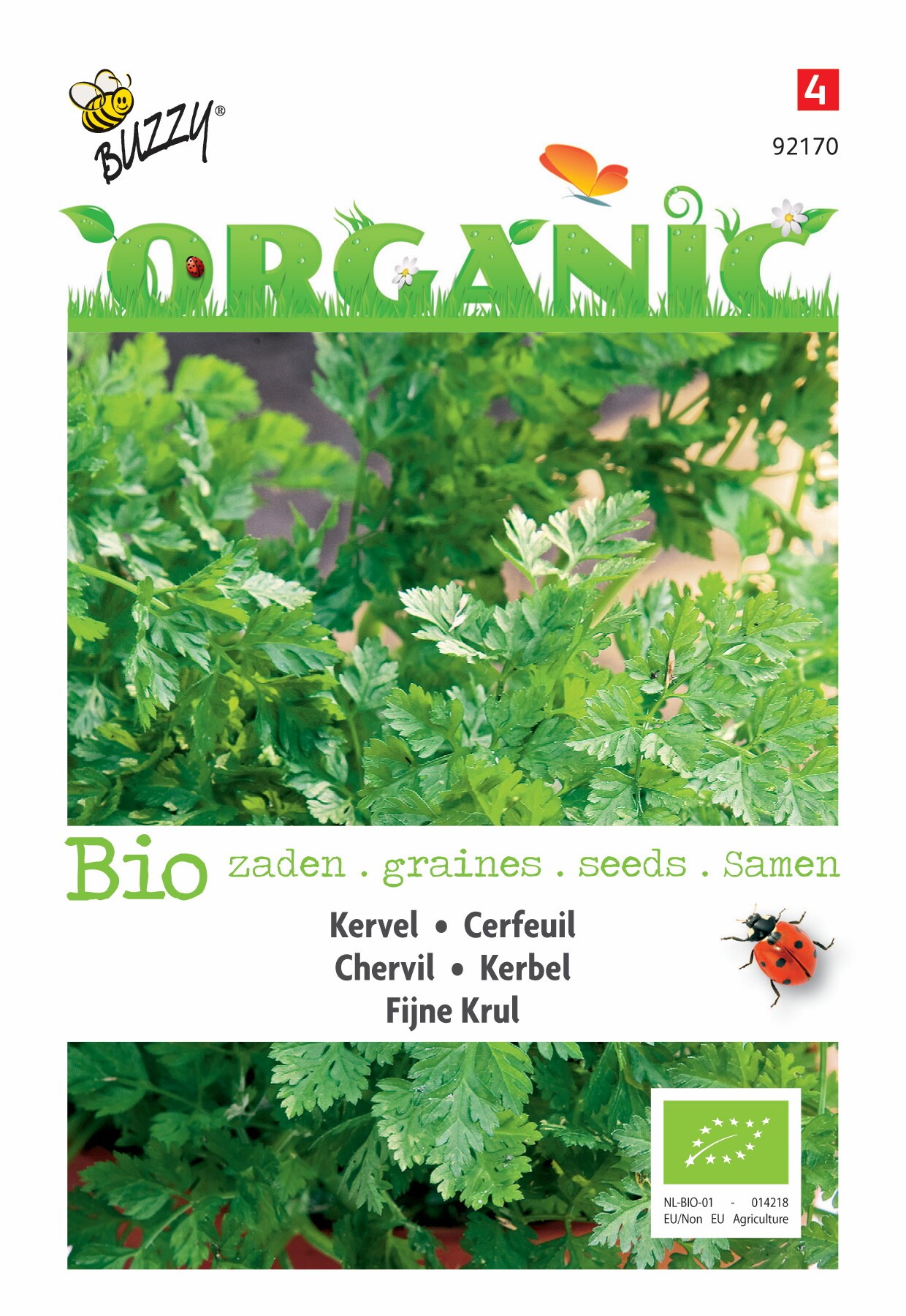 Organic Kervel (Skal 14725)