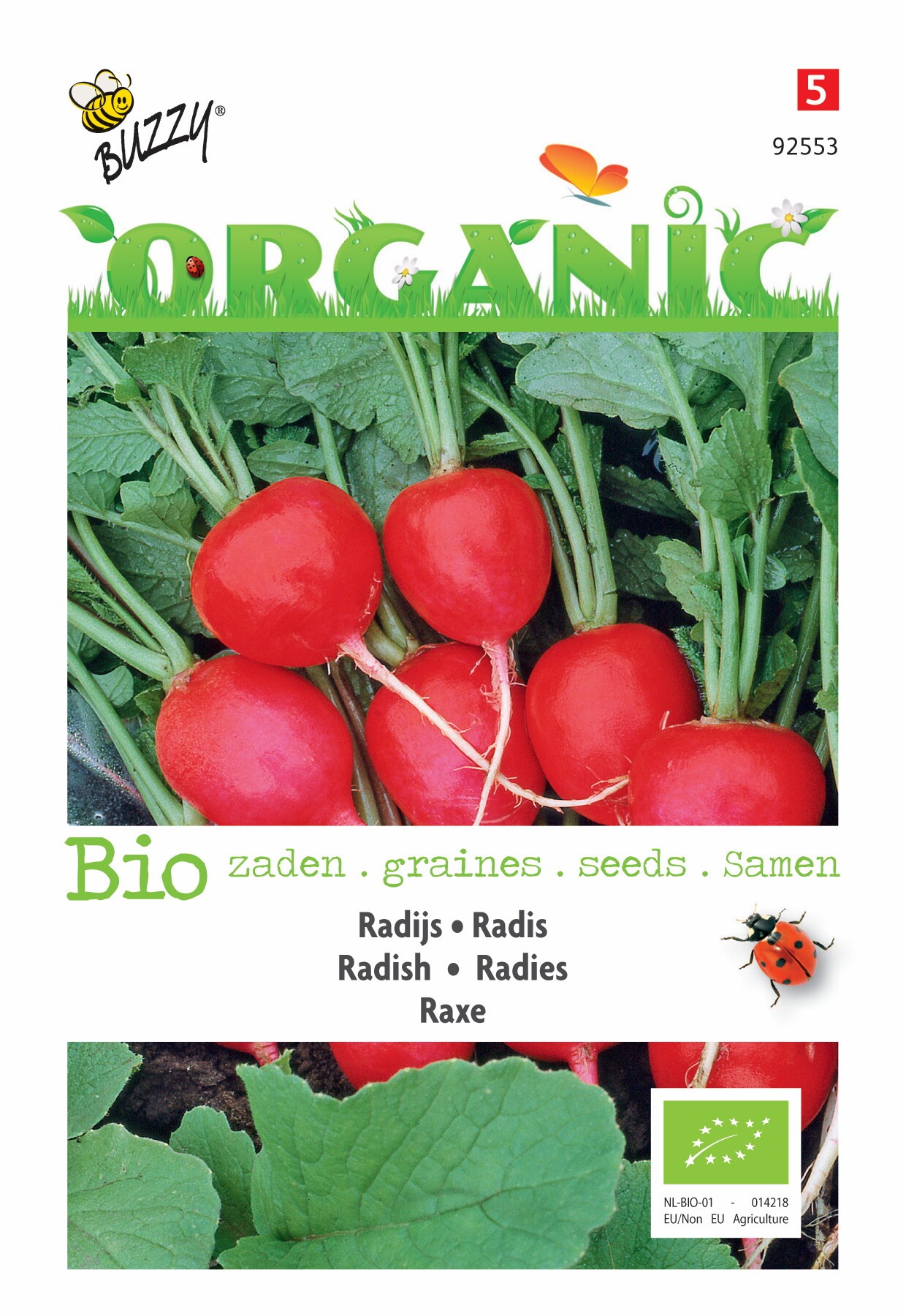 Organic Radijs Raxe (Skal 14275)