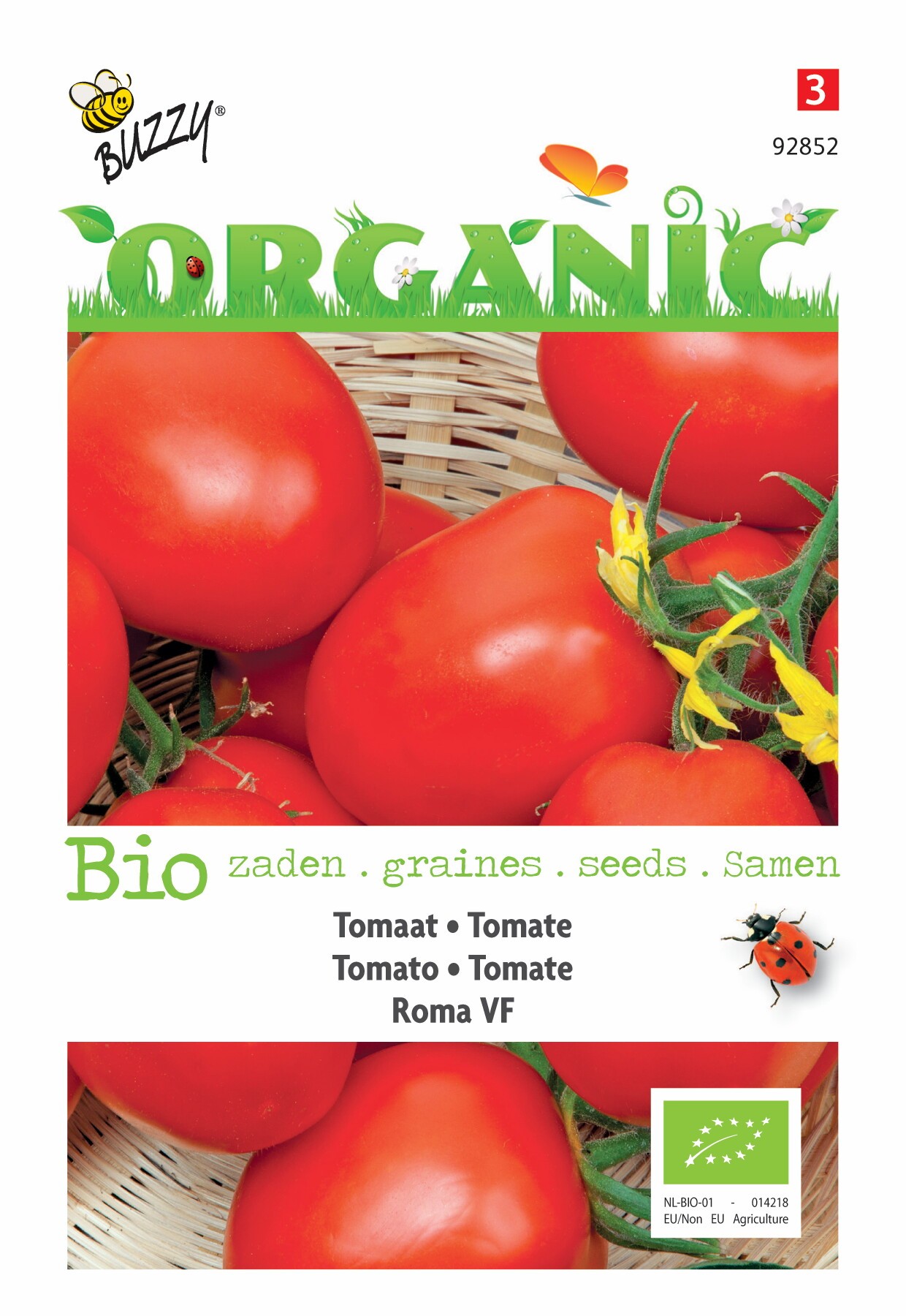Organic Tomaat Roma Tuinplus