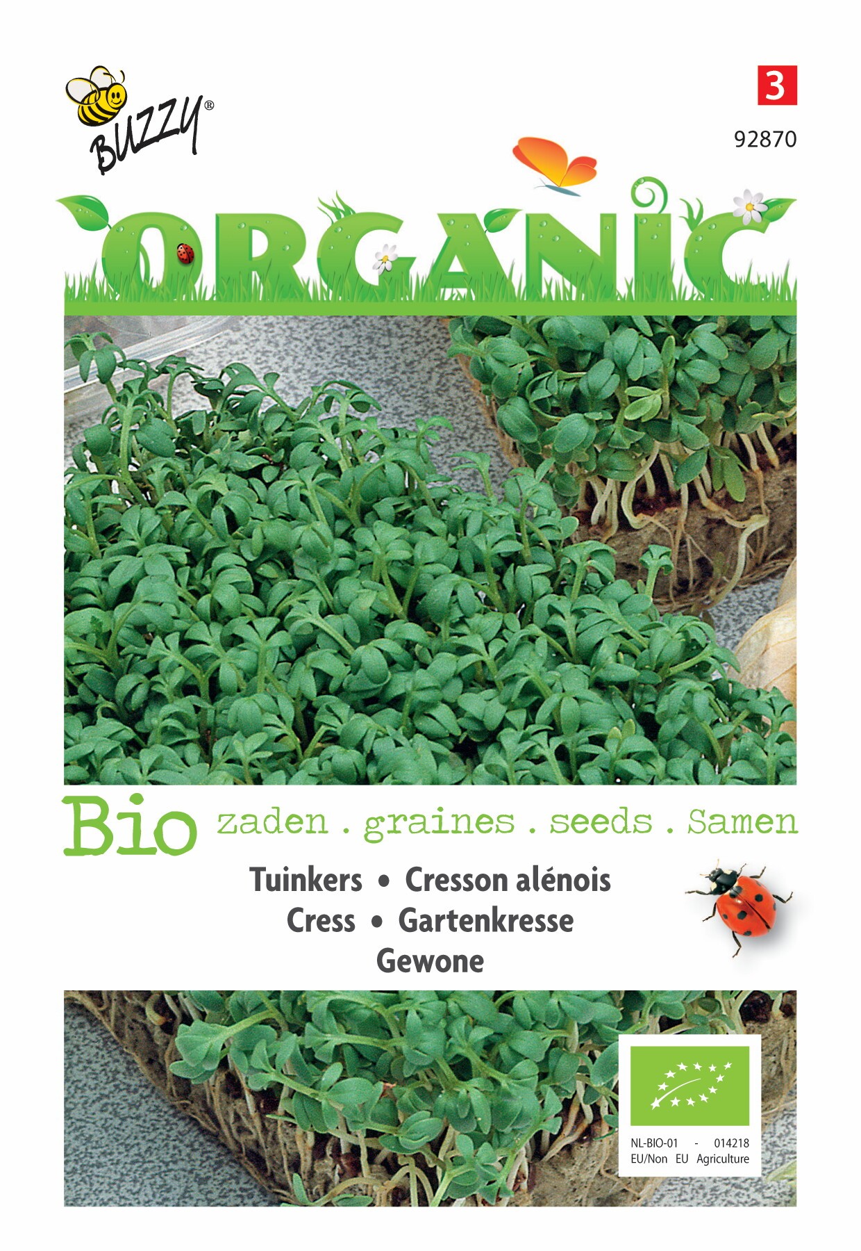 Organic Tuinkers gewone (Skal 14725)