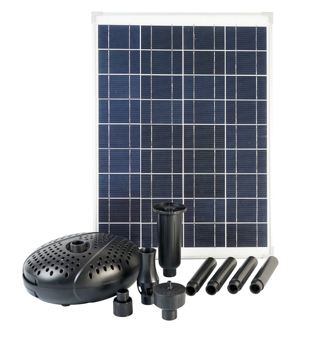 SolarMax 2500 incl. solarpaneel en fonteinpomp