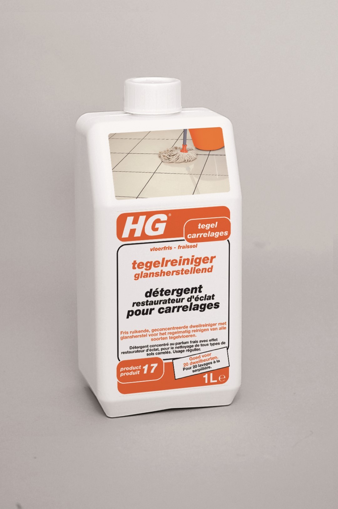 tegelreiniger glansherstellend (vloerfris) (HG product 17)
