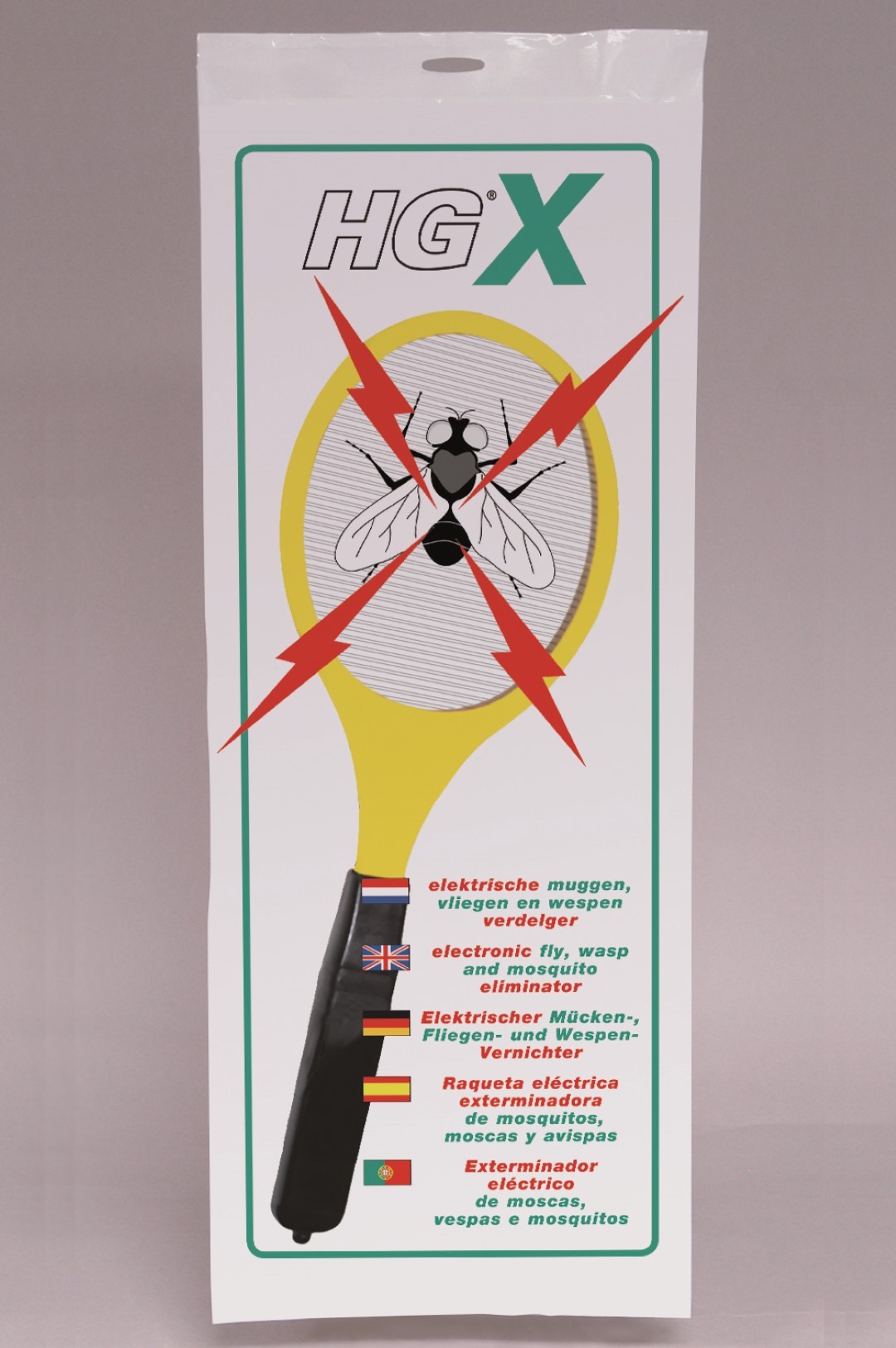 X elektrische muggen, vliegen en wespen verdelger - HG