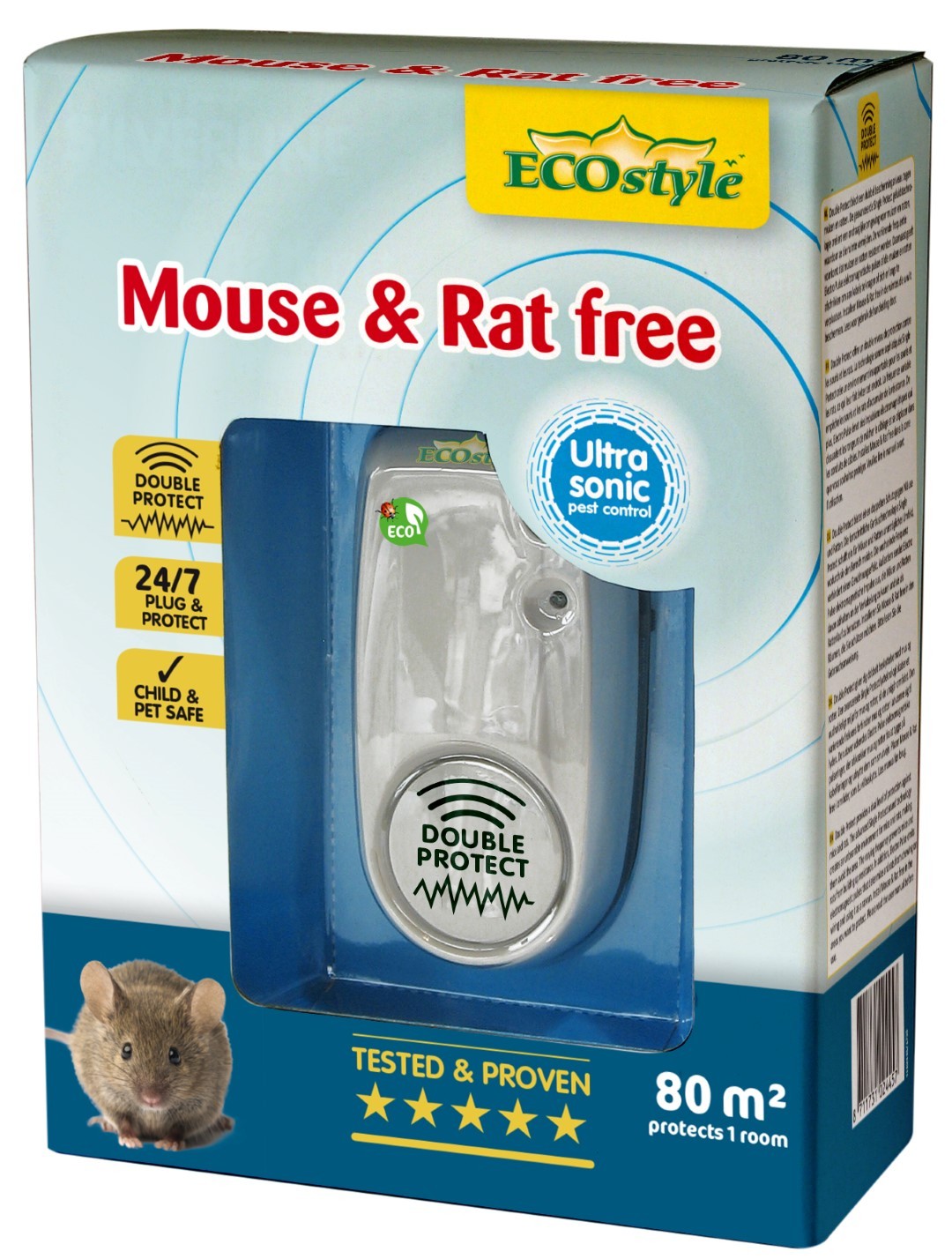 Mouse & Rat free 80 m2