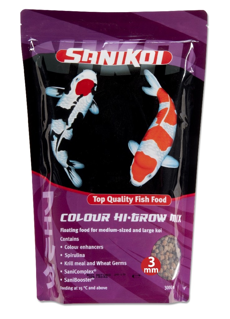 Karpervoer Sanikoi Colour Hi-Grow Mix 3 mm 3 liter - Velda