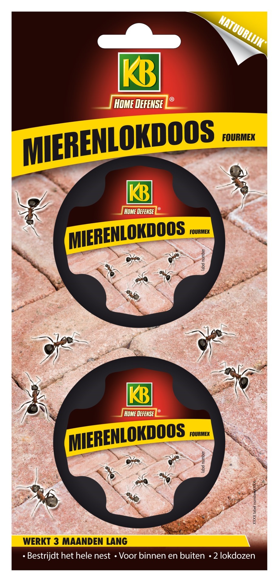 Mieren lokdoos 2 stuksKB Home Defence Mieren lokdoos 2 stuksKB Home Defence