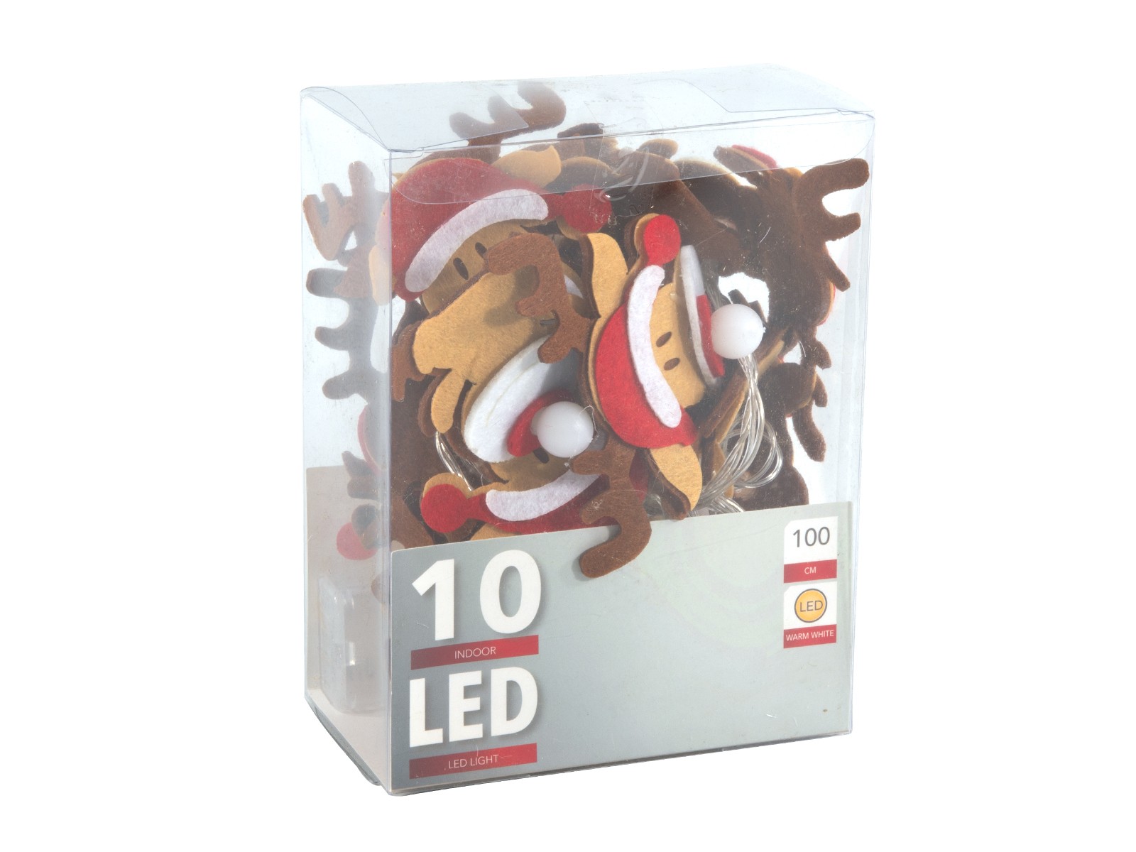 LED verlichting vilten rendieren x10 lamps warm LED excl. batterije...