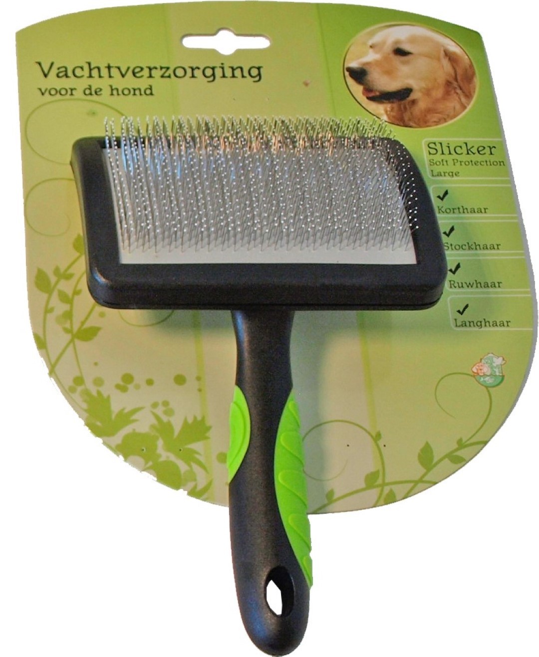Hondenborstel slicker soft large - Gebr. de Boon Top Merken Winkel