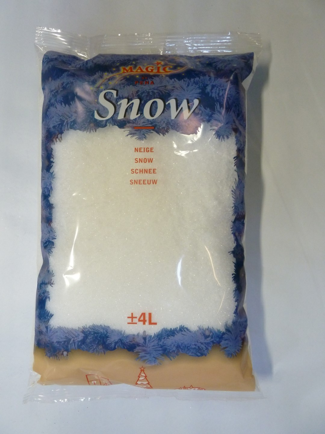 Poedersneeuw 4 liter 230 g Magic Snow - Peha