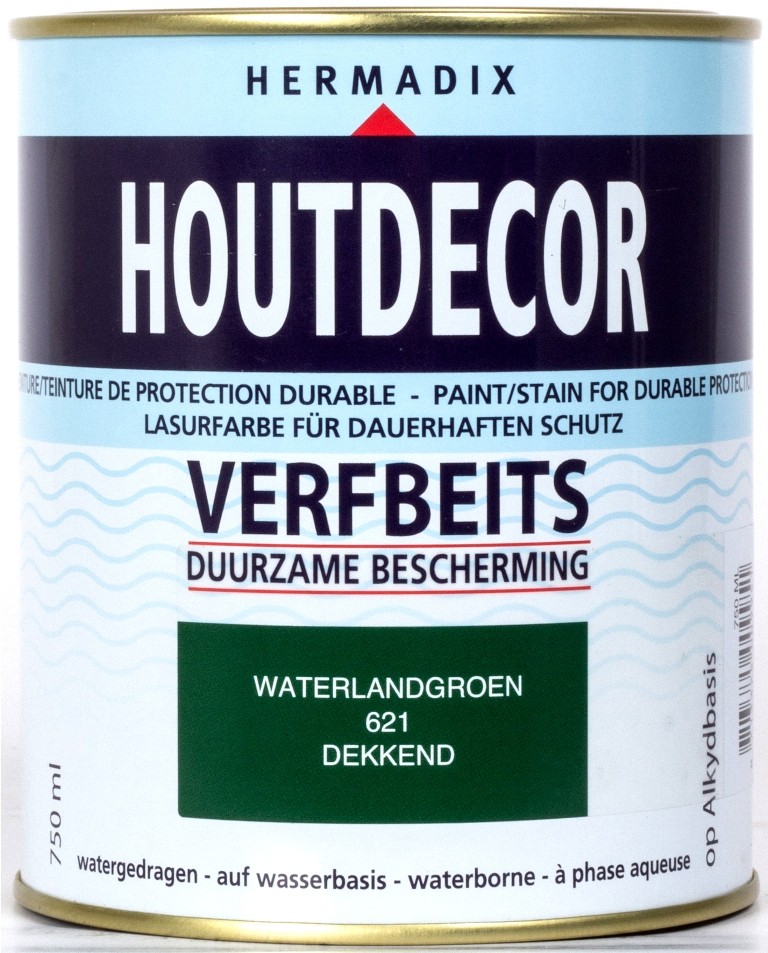 Houtdecor 621 waterland groen 750 ml