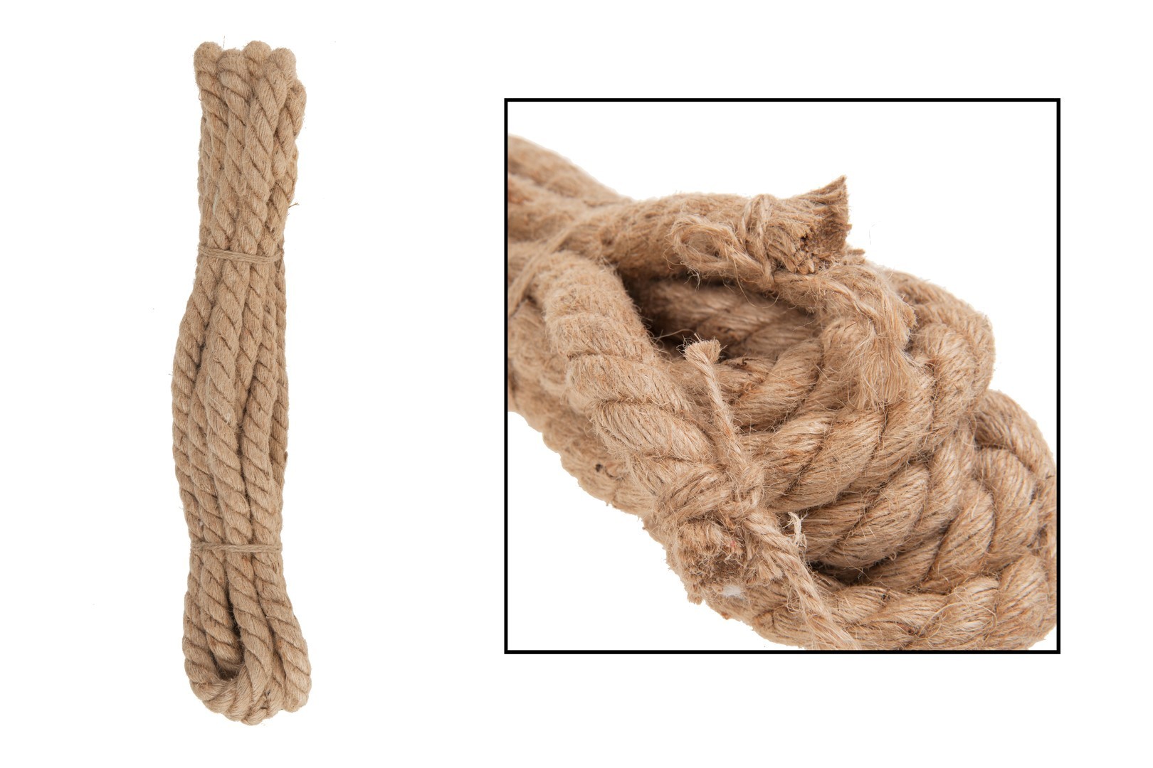 Touw jute l2b600 cm naturel