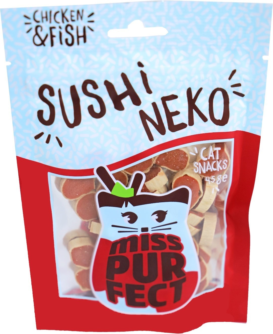 Miss Purfect cat snacks sushi neko 45 gram