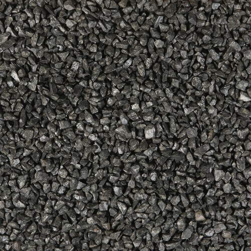 35 stuks! Basalt split zwart 8/11 mm 20 kg