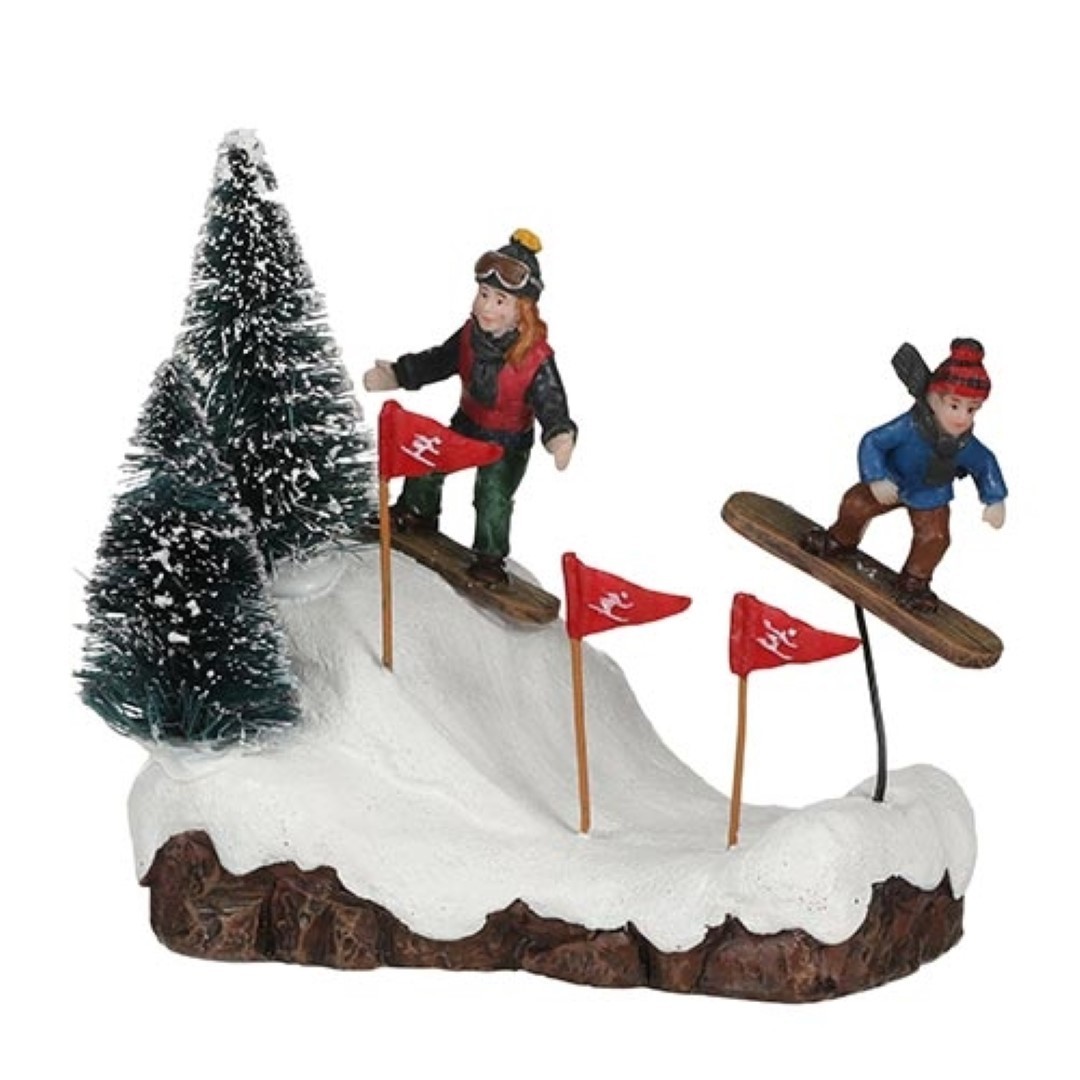 Luville  -  Ski jump - Kersthuisjes & Kerstdorpen