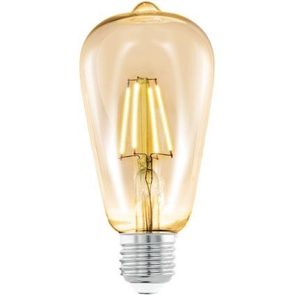 EGLO LED lichtbron diameter 6,4 cm E27 Amber EGLO LED lichtbron diameter 6,4 cm E27 Amber