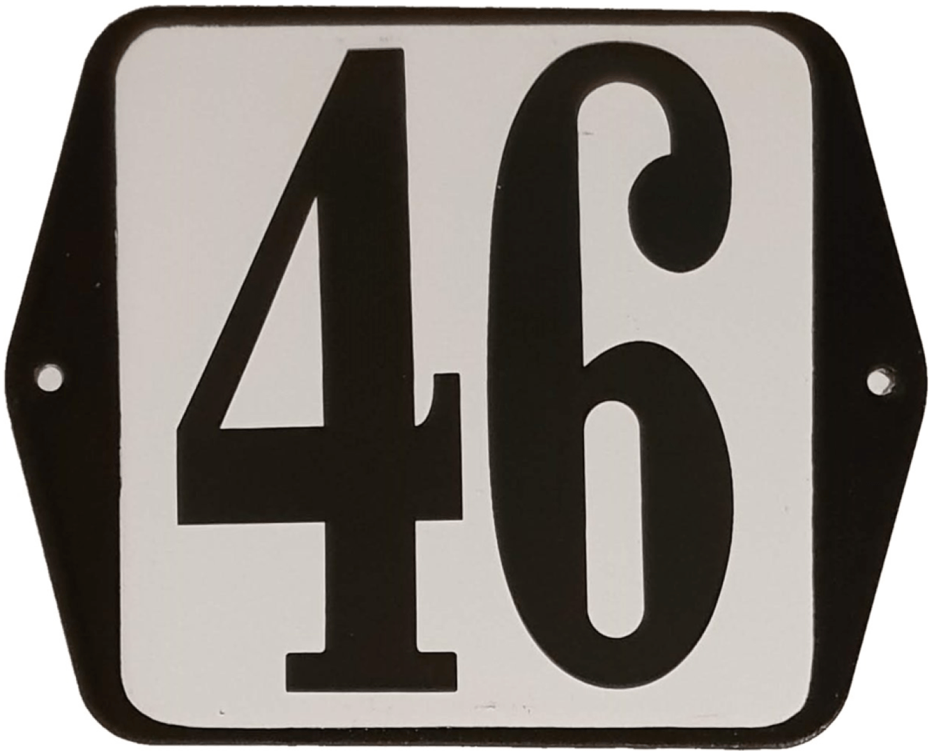 Huisnummer standaard nummer 46