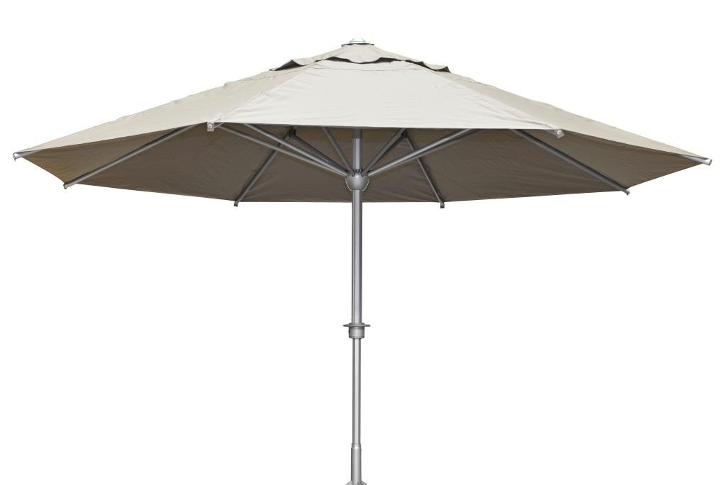 Stokparasol Houston parasol dia. 500 cm taupe - Borek