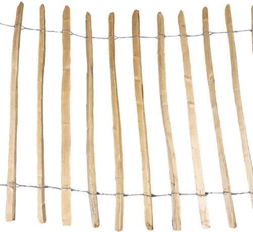 Schapenhek tamme kastanjehout 90 x 460 cm - Gardenlux