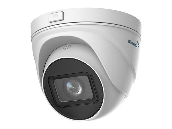 EtiamPro Bewakingscamera UHD  - Met nachtzicht tot 30m - 1440p -4MP - Voor binnen en buiten - Wit - Zeer lichtgevoelig - Vast netwerk