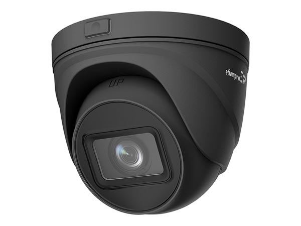 EtiamPro Bewakingscamera UHD  - Met nachtzicht tot 30m - 1440p -4MP - Voor binnen en buiten - Zwart - Zeer lichtgevoelig - Vast netwerk
