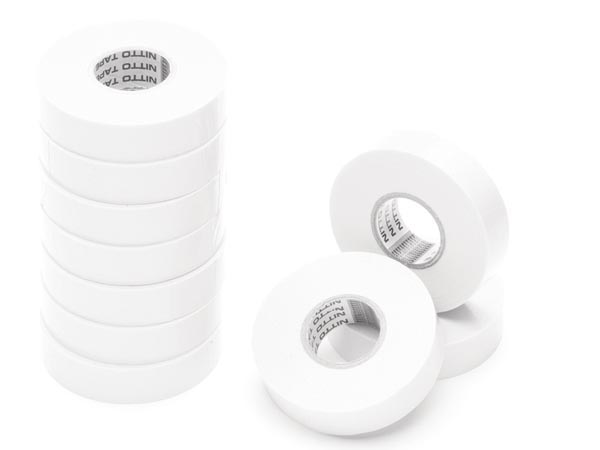 Isolatietape Pvc Nitto 19Mm Rol=20M Wit