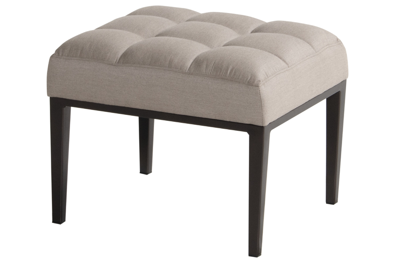 Lawrence Footstool Taupe