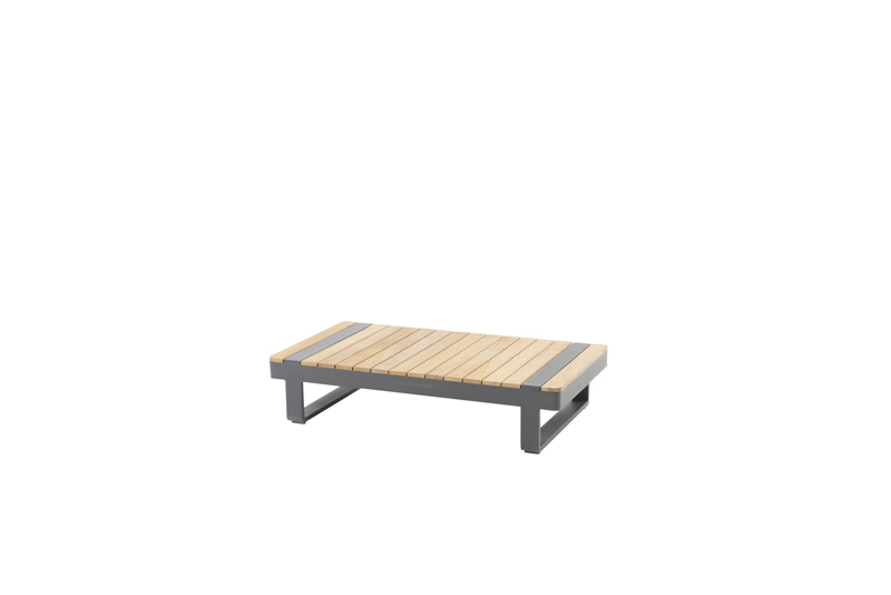 Taste Amari Coffee Tafel Teak Antracite 120 x 65 cm