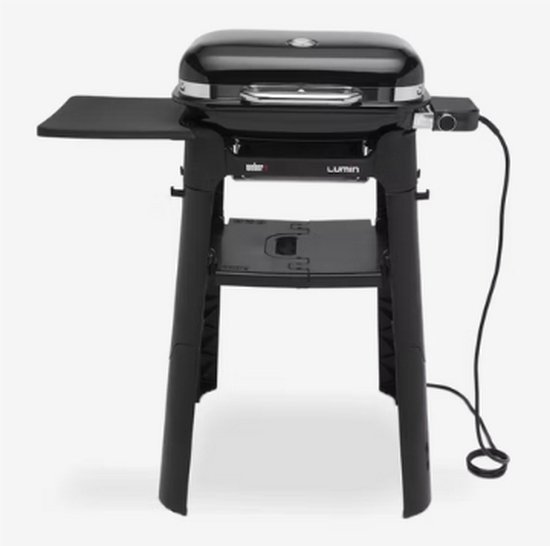 Lumin compact black with stand, elek. Weber