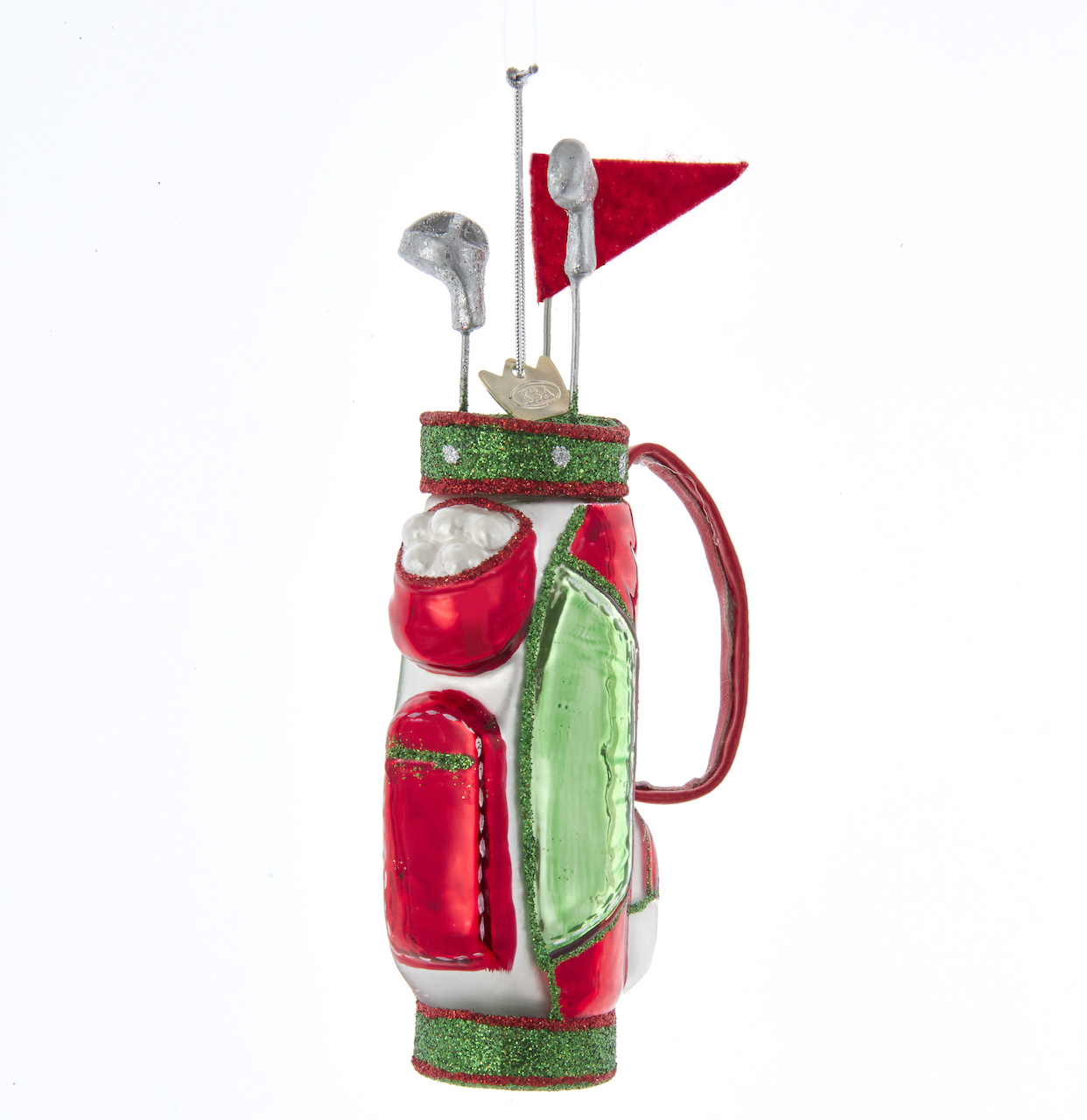 Ornament glas golf club l11cm - Kurt S. Adler