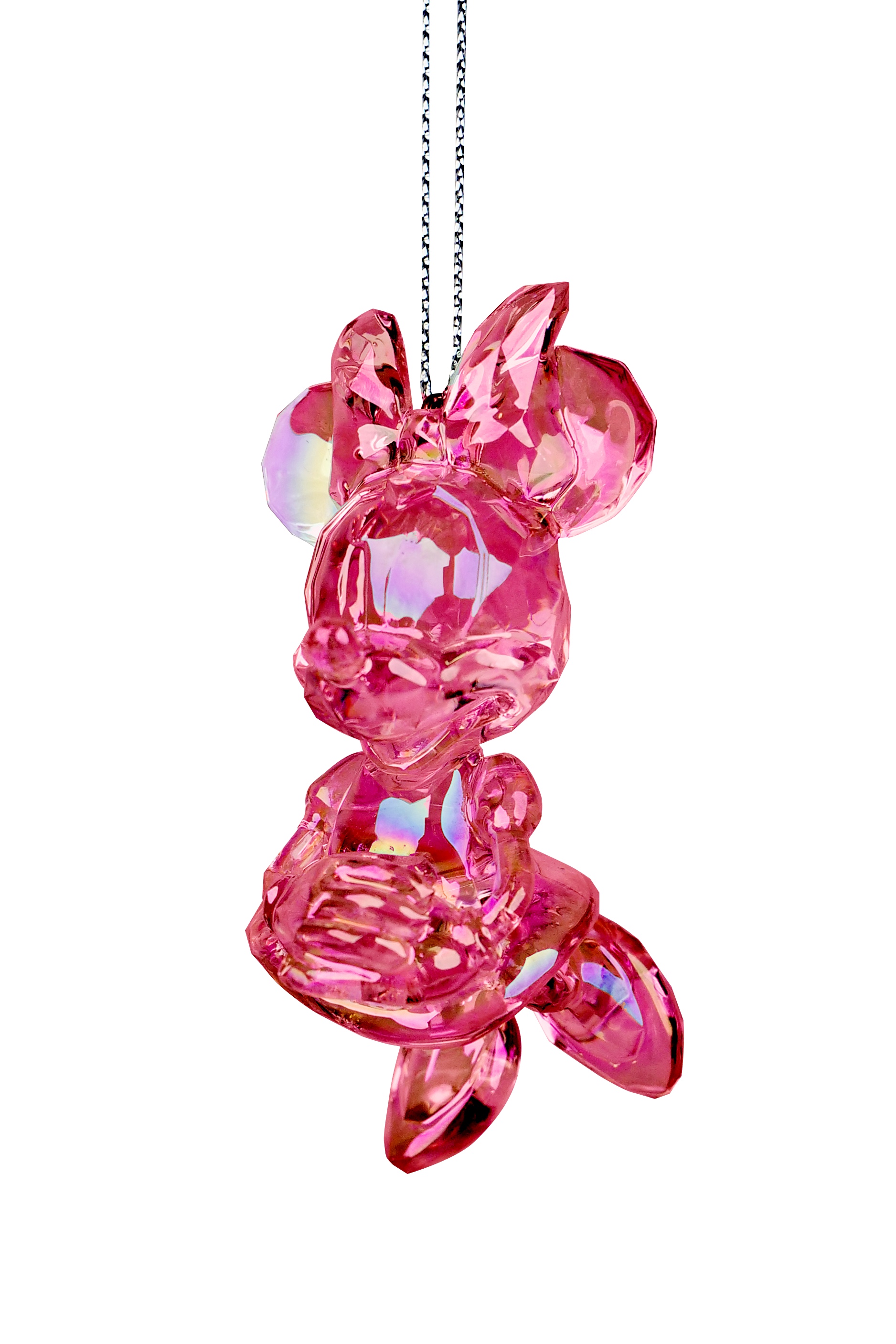 Ornament acryl minnie l8cm roze - Kurt S. Adler