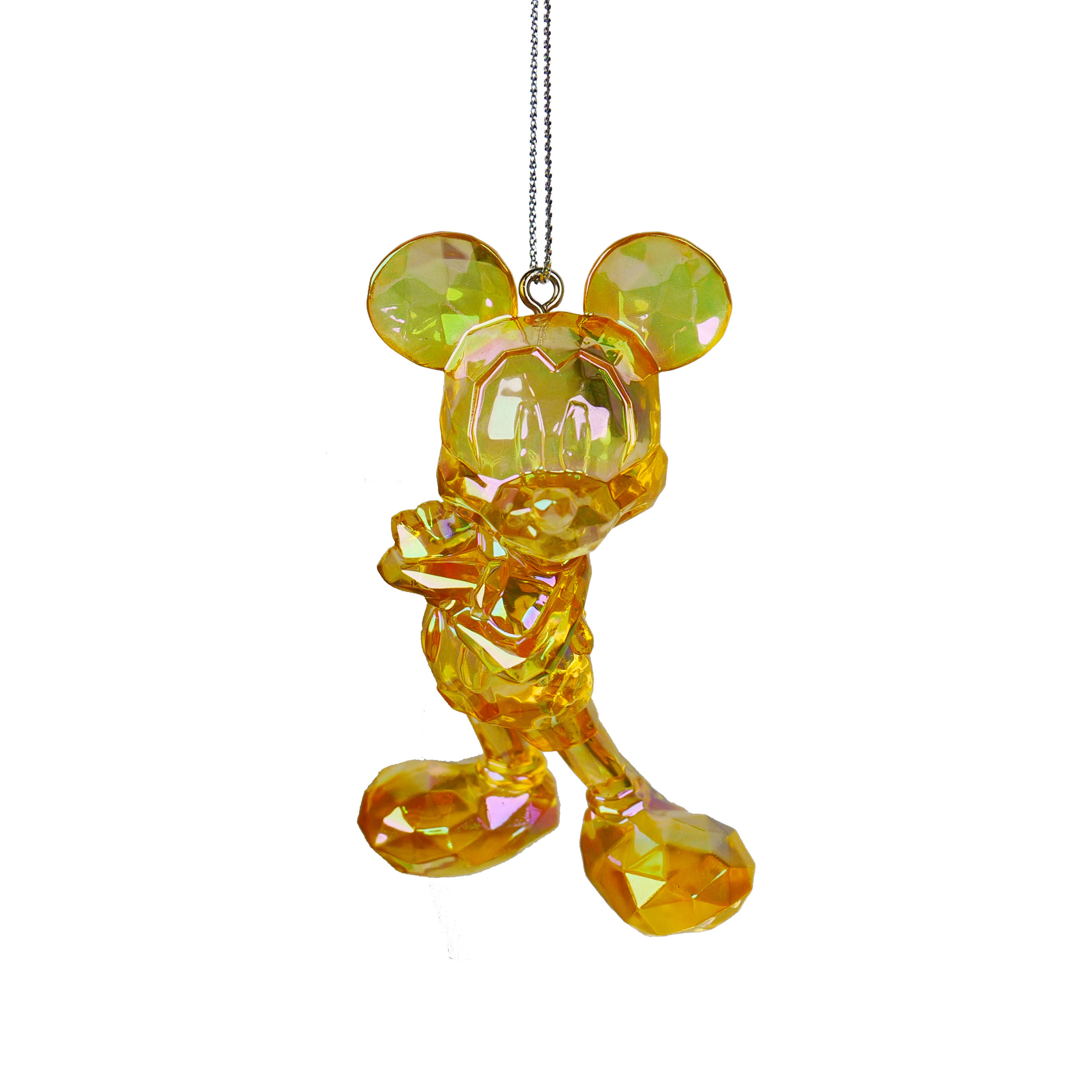 Ornament acryl mickey l8cm goud - Kurt S. Adler