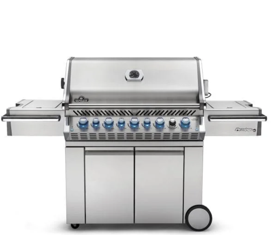 Prestige PRO 665 RVS aardgas incl. draaispit barbecue - Napoleon Grills