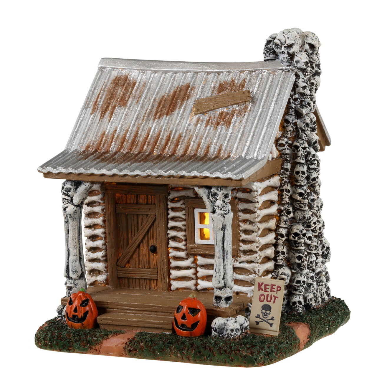 Halloweenhuisje Skeleton Cottage LEMAX - LEMAX