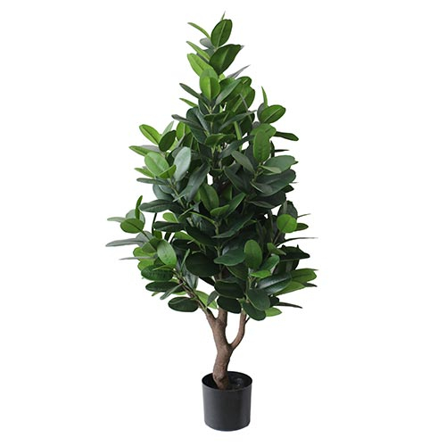 Ficus Robusta 115 cm kunstplant Buitengewoon de Boet