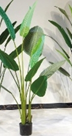 Kunstplant Blad Strelitzia Hard 180 cm - Buitengewoon de Boet
