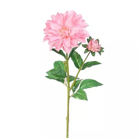 Dahlia Tak Roze 60 cm kunstplant