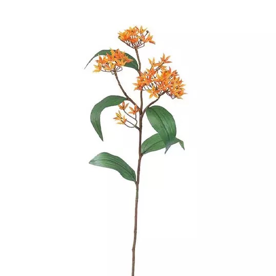 Butterfly Weed Tak Oranje 62 cm kunstplant