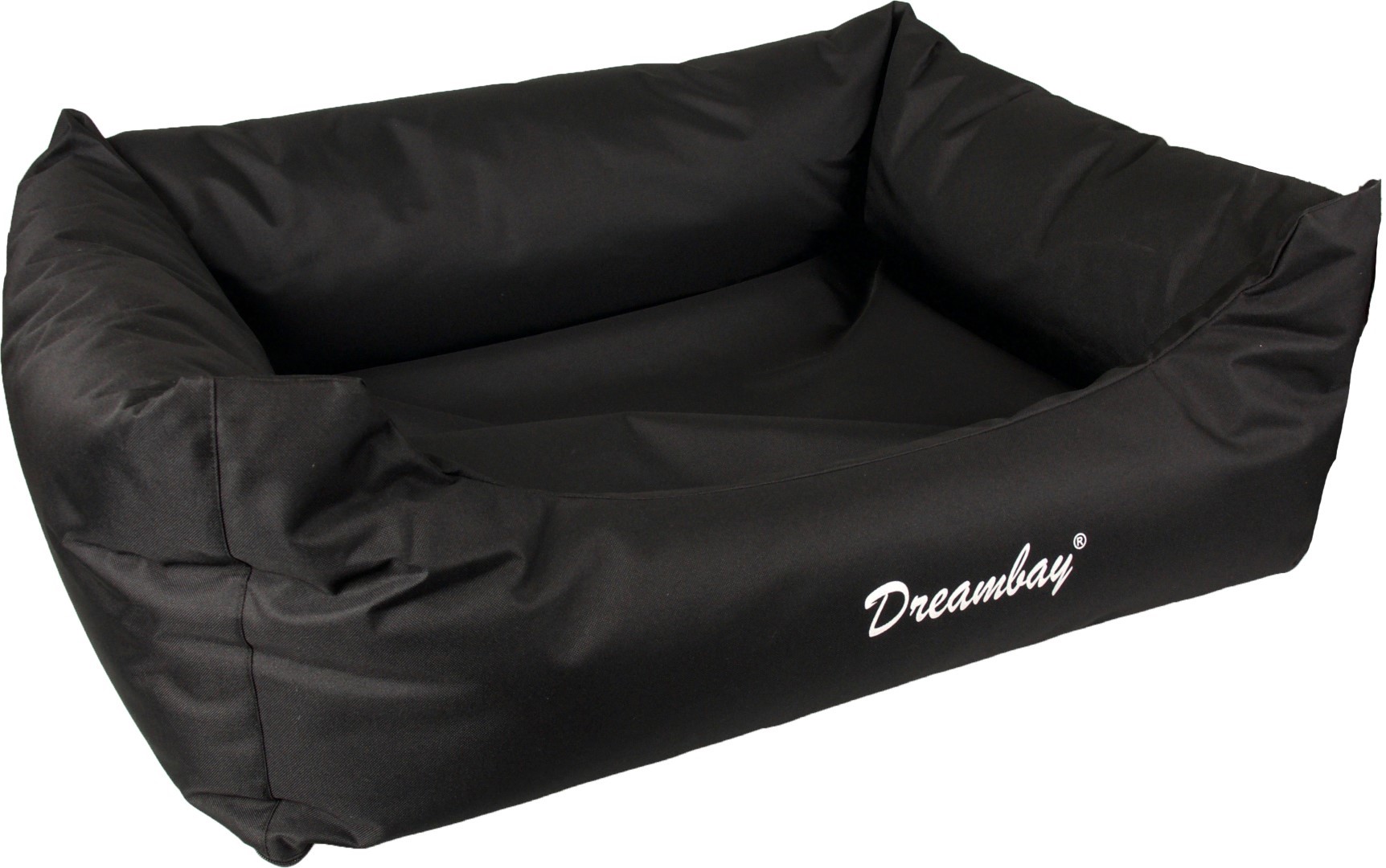 Bed dreambay zwart 65x45x20 cm Flamingo