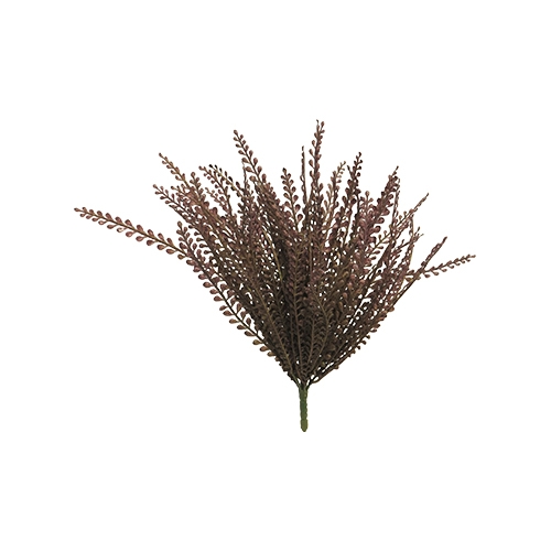 Button fern bush brown 35 cm kunstplant Nova Nature