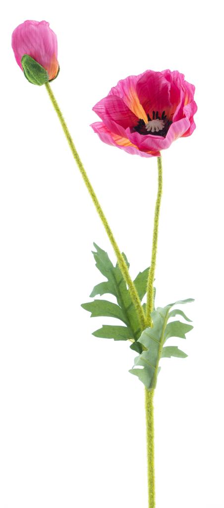 Poppy spray soo beauty 62 cm kunstbloemen