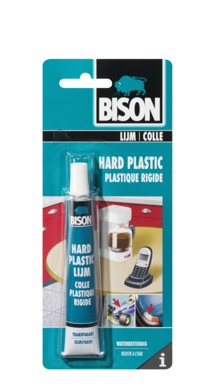 Hard Plastic Lijm Blister 25 ml - Bison