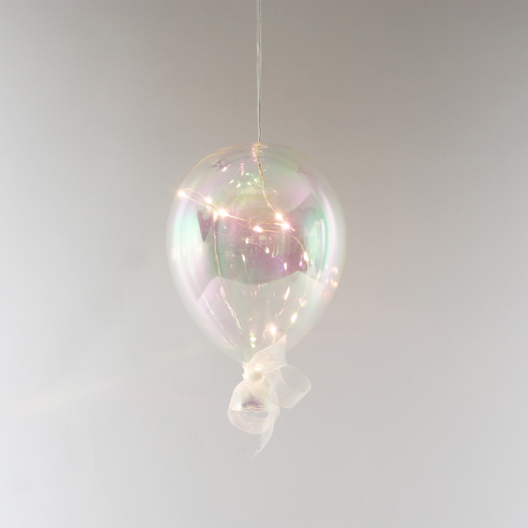 Ballon 13x20cm LED B/O - Peha