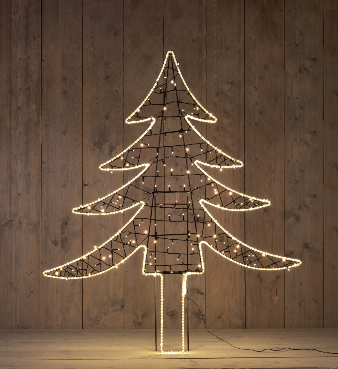 Smd Tree With Led Inside 114 cm 30 cm Stick680Led Warm White - Anna's Collection