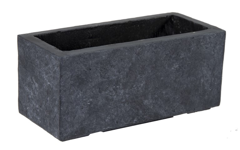 Plantenbak Arizona Balkon - l40 x b17.2 x h17.2cm - Donkergrijs